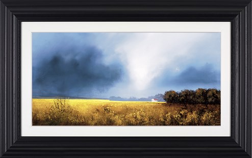 Shades of Dawn by Barry Hilton - Framed Hand Finished Canvas on Board